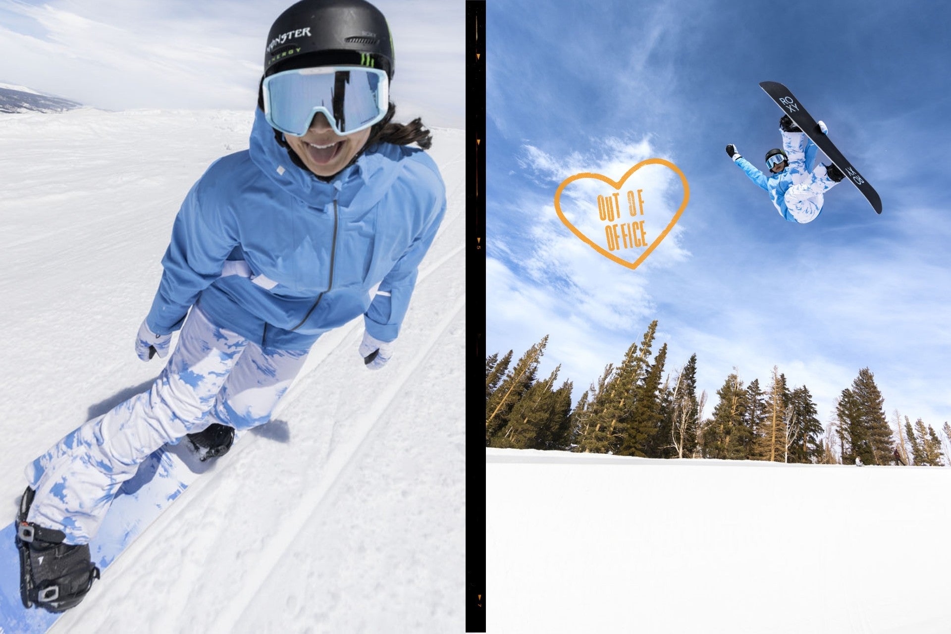 chloe kim roxy snowboard Chloe Kim Signature Collection 2024 – Ski Pro AZ