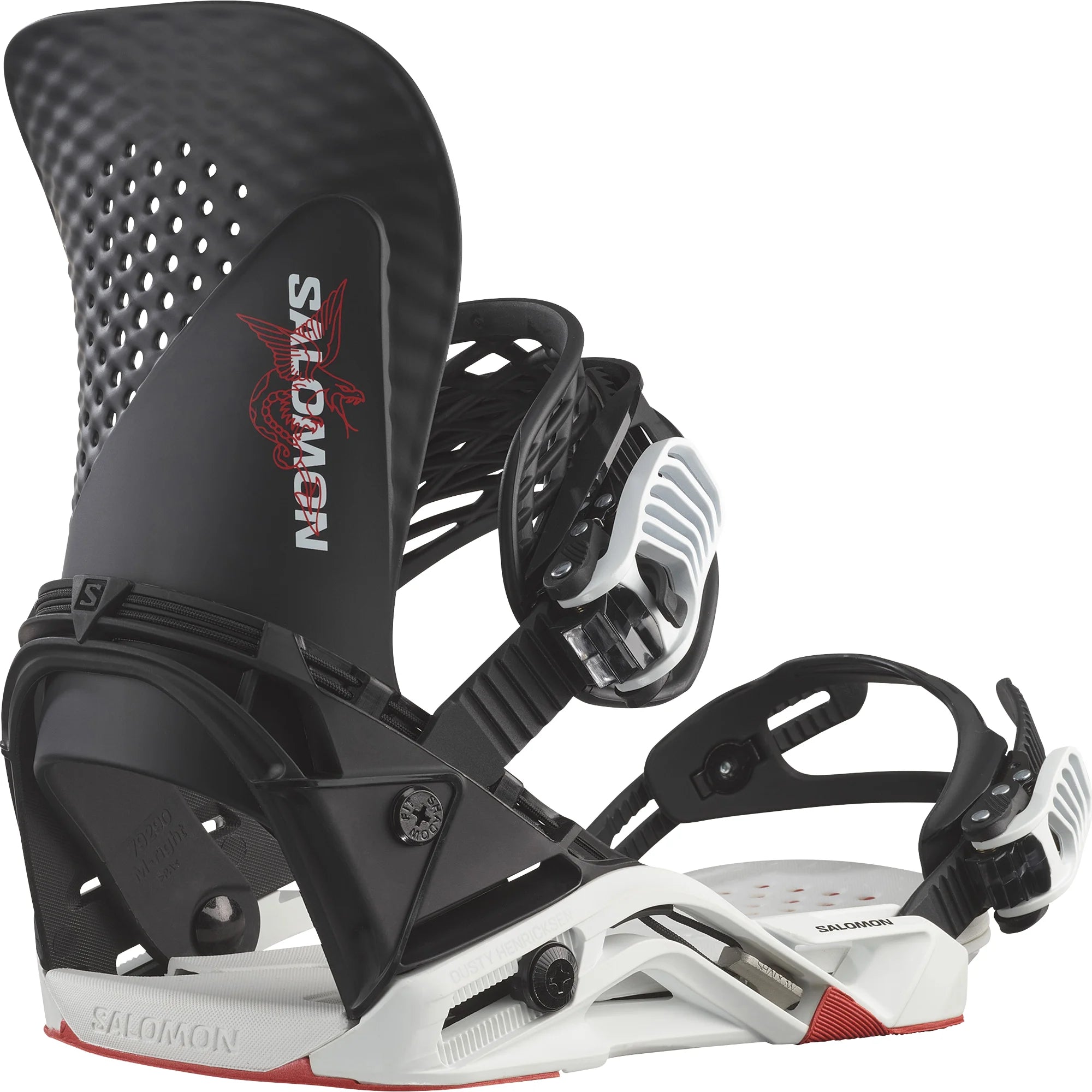 Salomon x Dusty Henricksen Hologram U Snowboard Bindings 2026 Salomon x Dusty Henricksen Hologram U Snowboard Bindings 2026