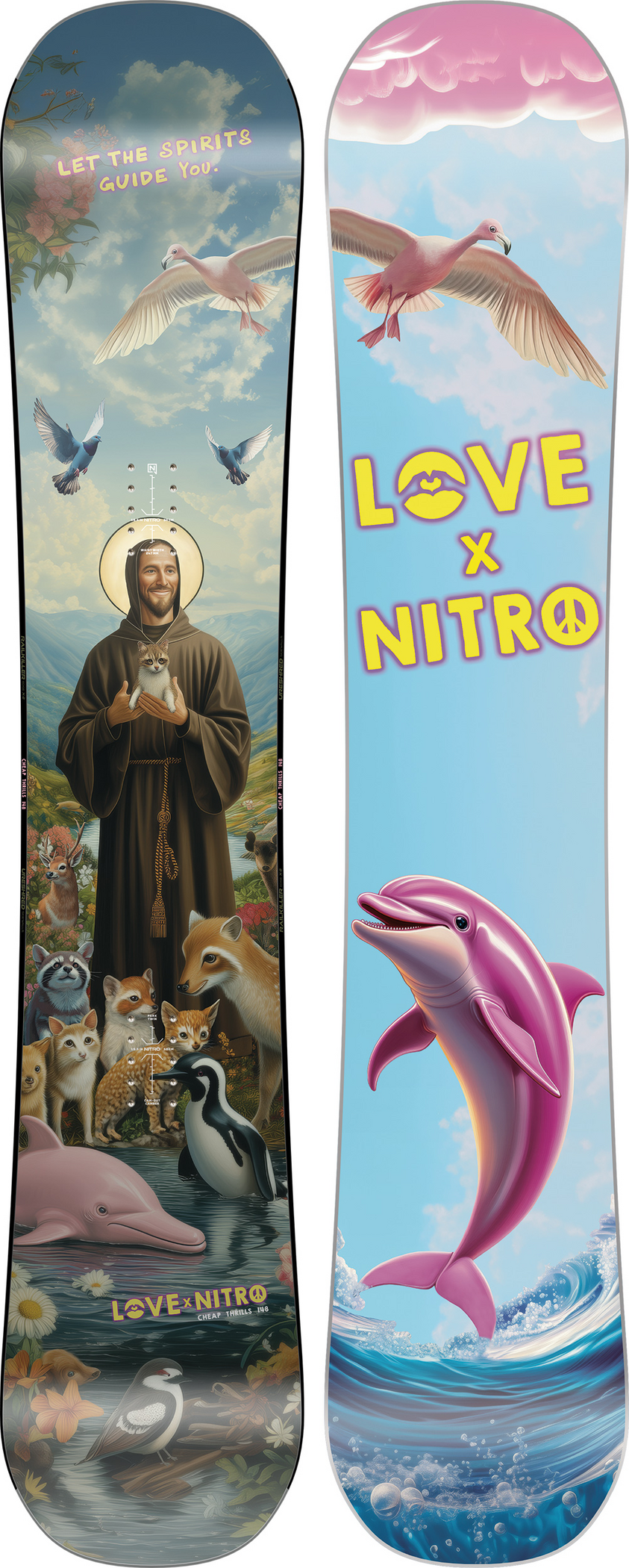 Nitro Women's Cheap Thrills x Love Snowboard 2027 | Ski Pro – Ski