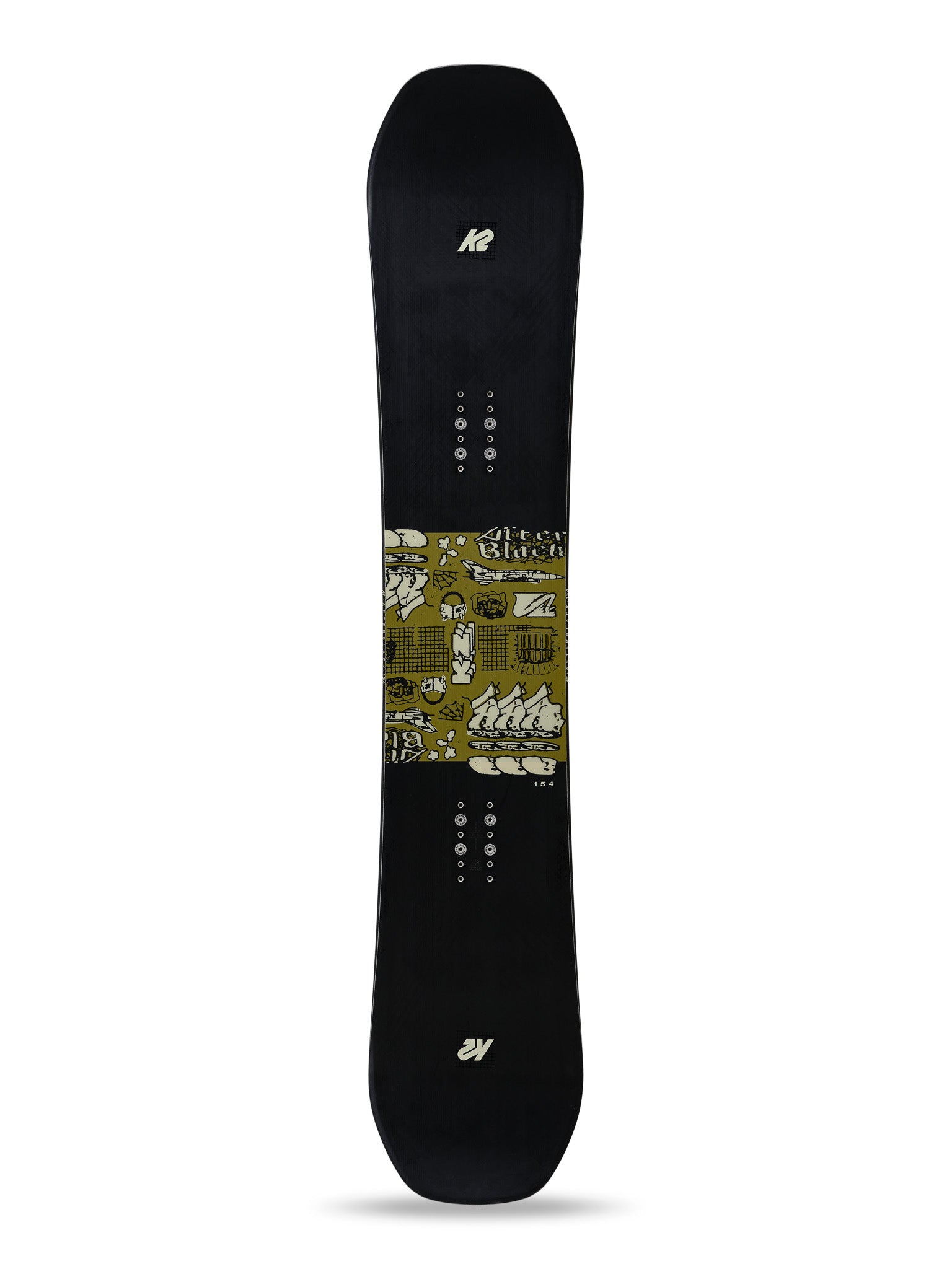 K2 AFTER BLACK 154cm アフターブラック K2 Afterblack Snowboard 2025 – Ski Pro AZ