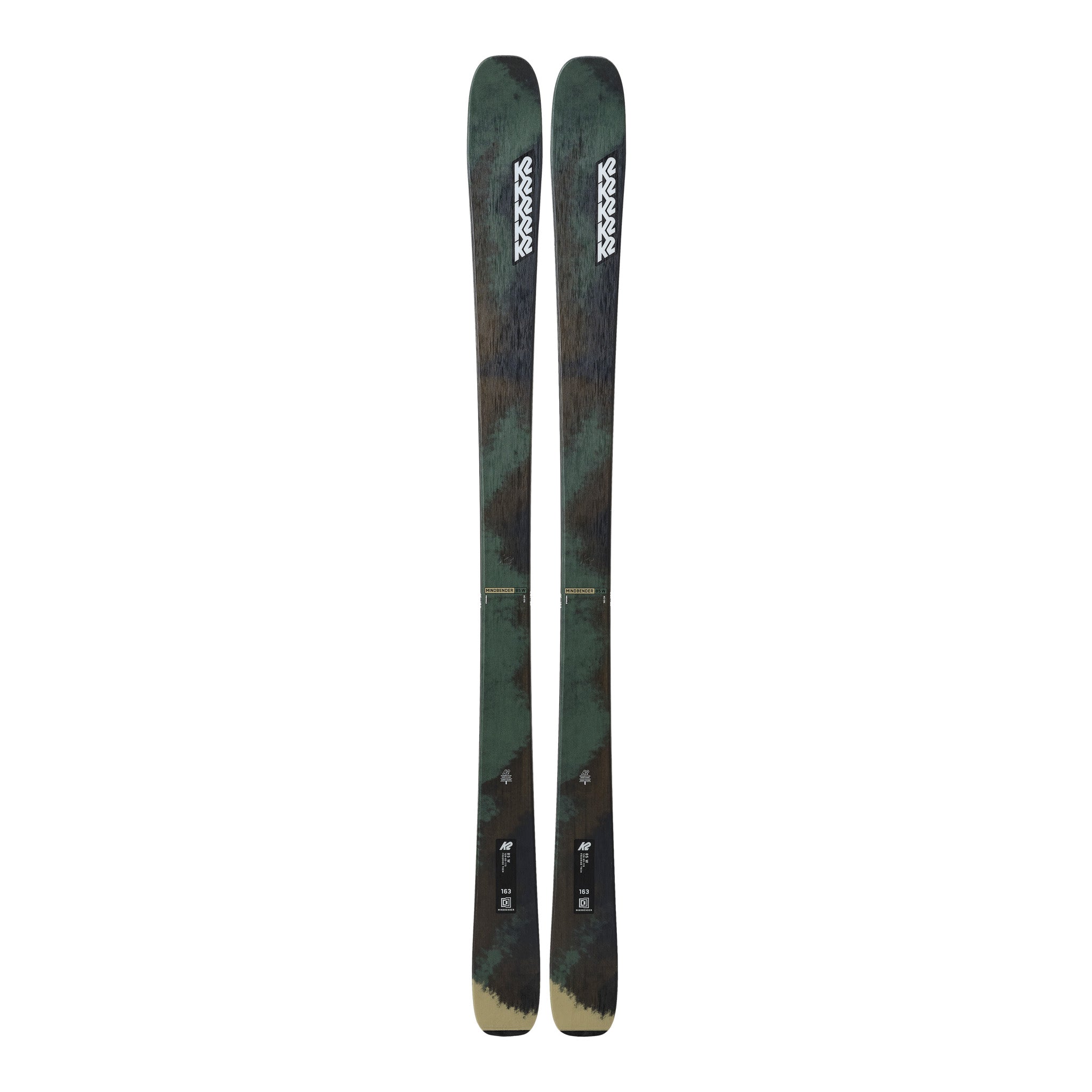 k2 3500 skis K2 Women's Mindbender 85 Quikclik Skis 163