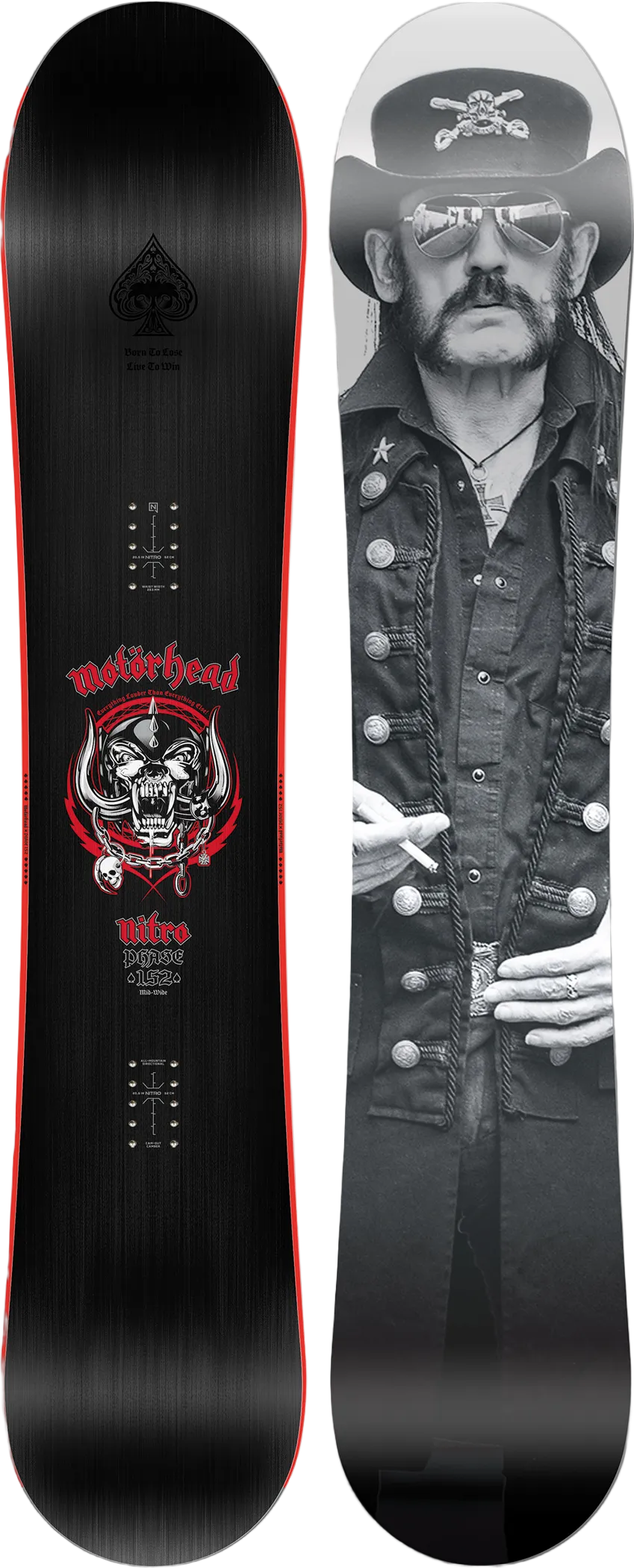 Nitro Phase x Motörhead Snowboard 2027