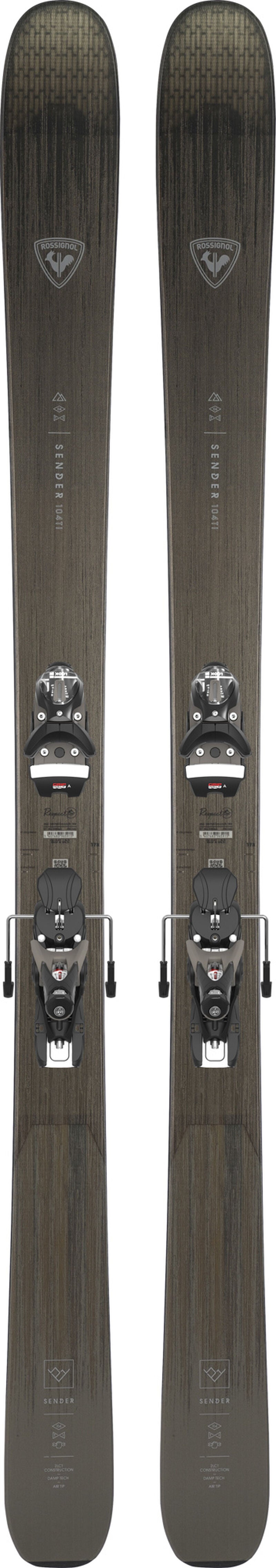 Rossignol Sender 104 Ti Skis with Konect NX 12 Bindings 2024 – Ski