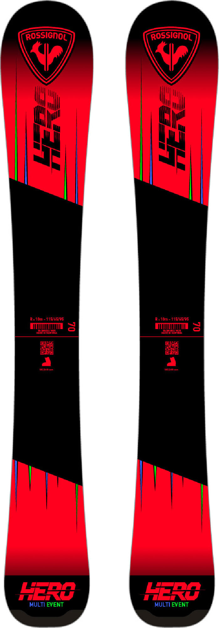 Rossignol Hero Pro JR Skis with Team 4 Bindings 2025 – Ski Pro AZ