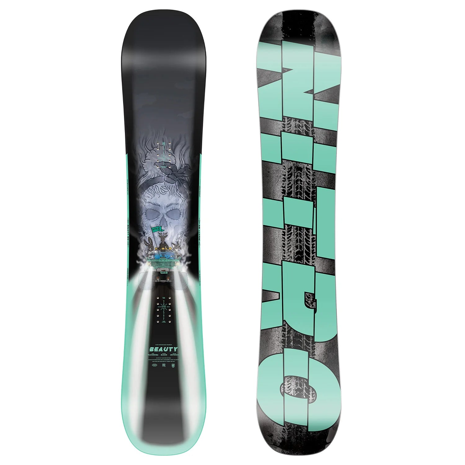 freestyle snowboard nitro Nitro Women's Beauty Snowboard 2025