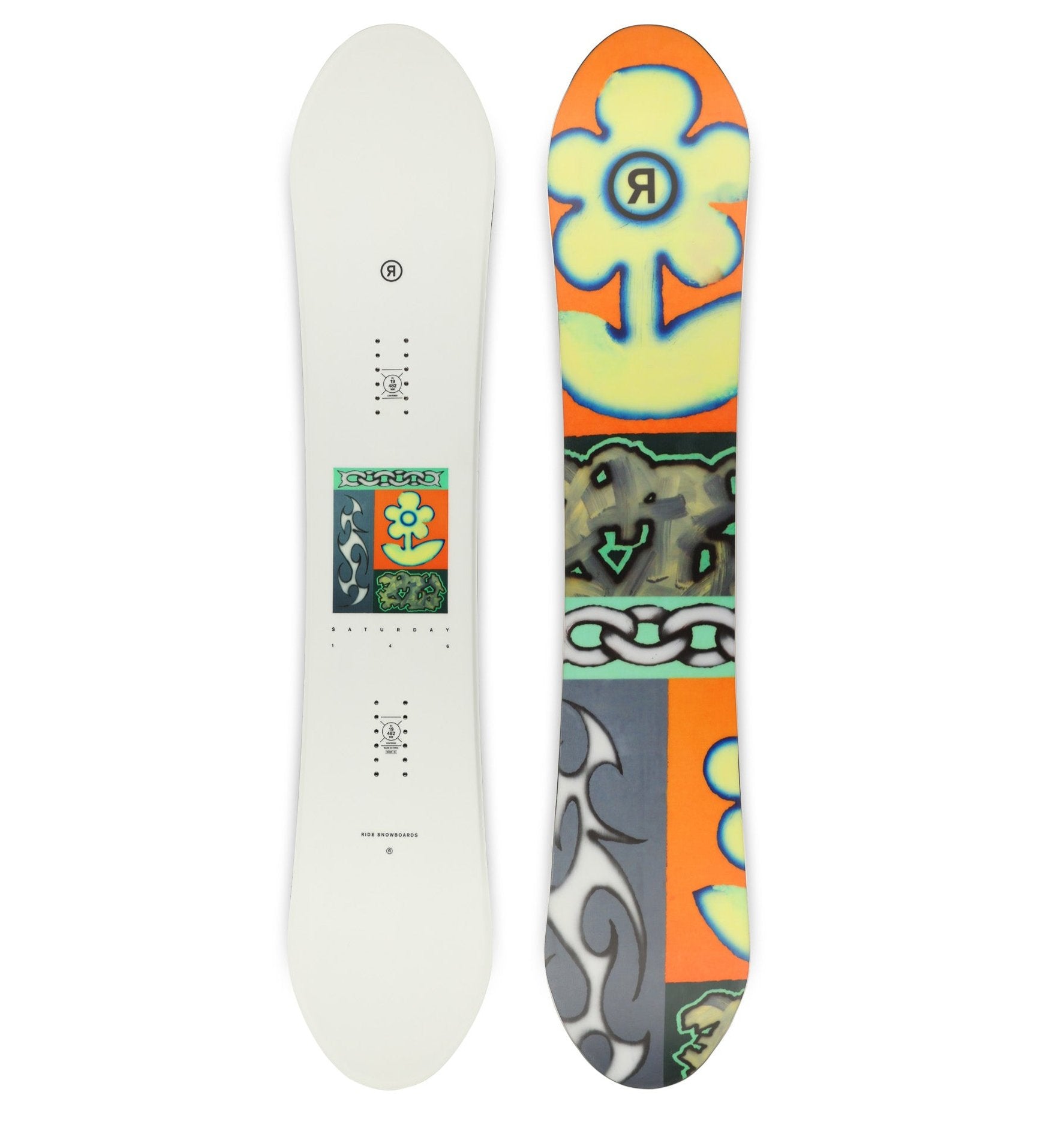 2025 ride snowboards Ride Women's Saturday Snowboard 2025