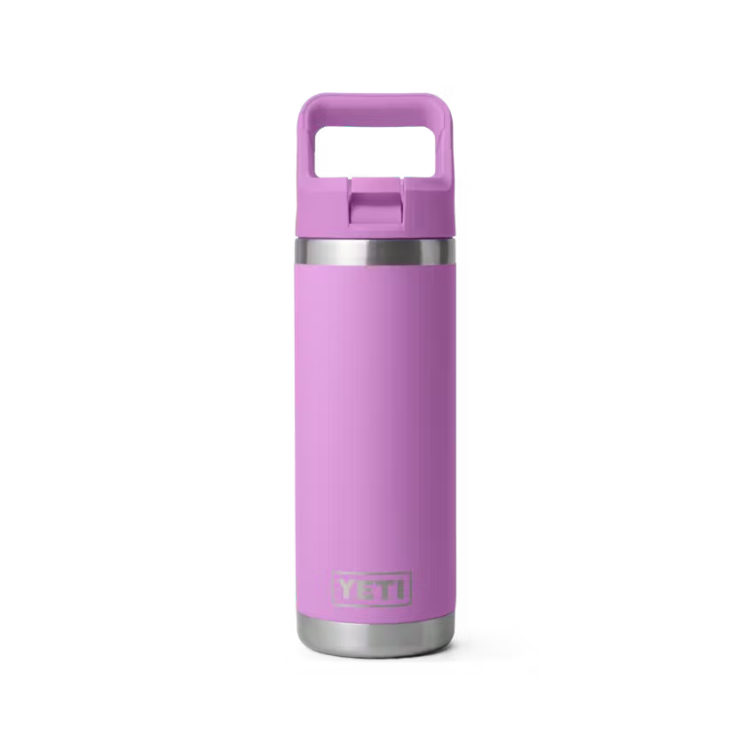 YETI Rambler® 18 oz Water Bottle with Color-Matched Straw Cap