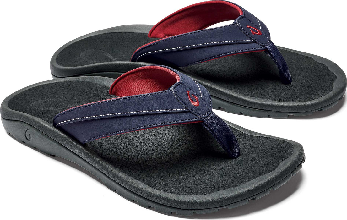 OluKai Men's 'Ohana Koa Beach Sandals 2021