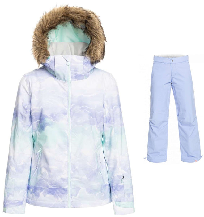 Roxy Ladies Jet Ski SE Insulated Jacket + Chloe Kim Insulated Pant 2023 Bundle