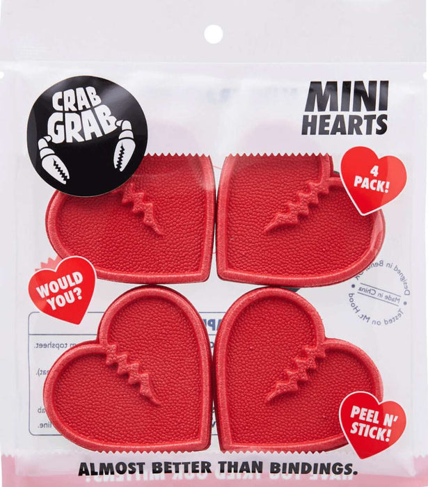 Crab Grab Mini Hearts Stomp Pad 4 Pack 2022-2023