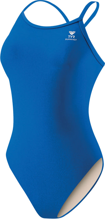 TYR Ladies' Durafast One Solid Diamondfit Flyback Swimsuit