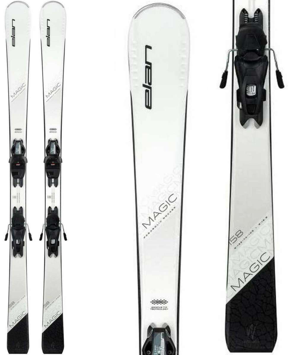 Elan White Magic System Ski With EL 9.0 Ski Bindings 2024 – Ski Pro AZ