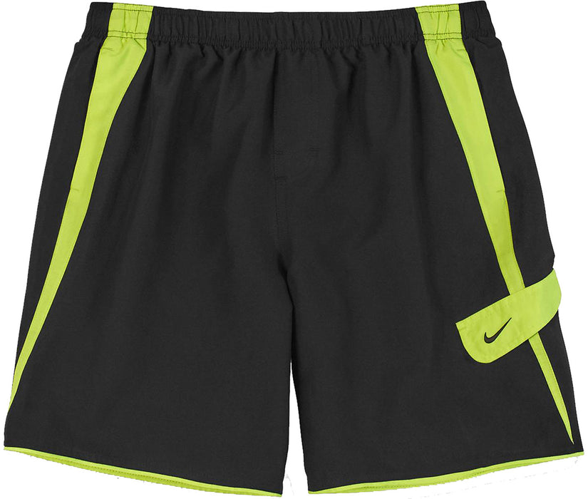 Nike Men's Core 9" Spliced Cargo Swim Shorts