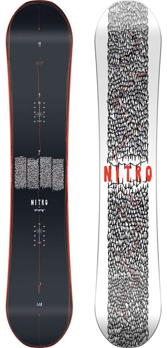 Nitro T1 X FFF Snowboard 2024 – Ski Pro AZ