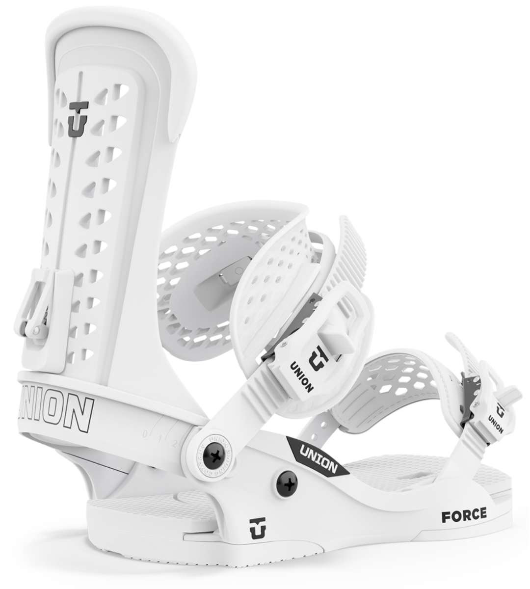 スノーボード 23/24 UNION BINDING FORCE MEN SIZE S 23/24 Union Force Men's Snowboard Bindings, White, Size S Genuine