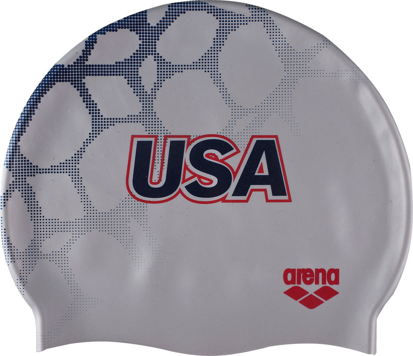 Arena USA National Team Silicone Swim Cap