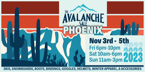 The Avalanche Sale Phoenix November 3 - November 5, 2023