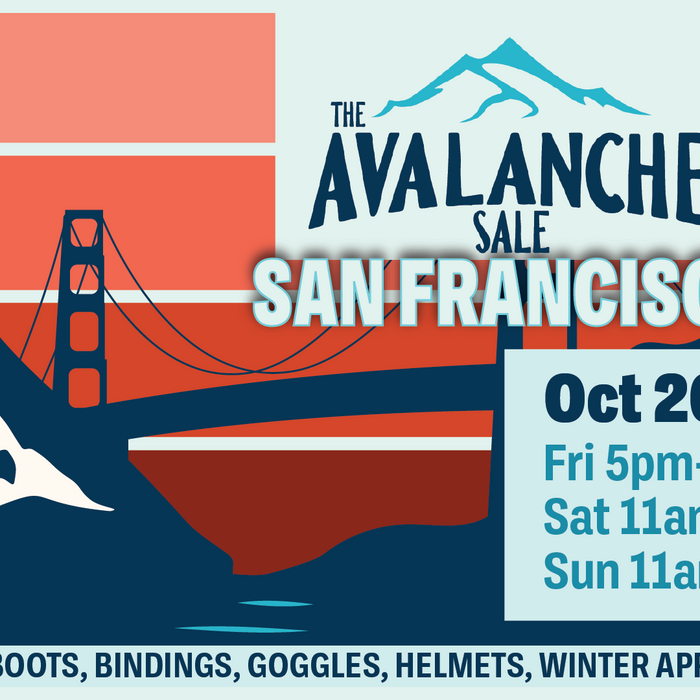 The Avalanche Sale San Francisco October 20 - October 22, 2023