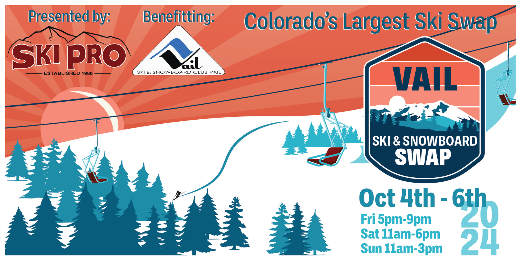 Vail Ski & Snowboard Swap October 4-6, 2024