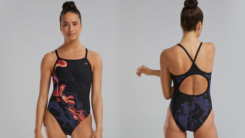 Arena Ladies' Polyatomic Light Tech Back One-Piece Swimsuit — Ski Pro AZ