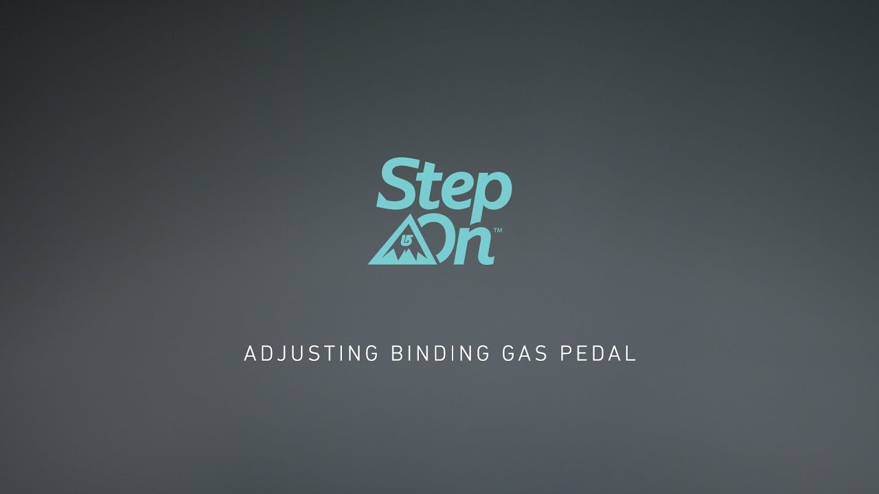 Video: Burton Step On Tutorial - Adjusting Your Gas Pedals