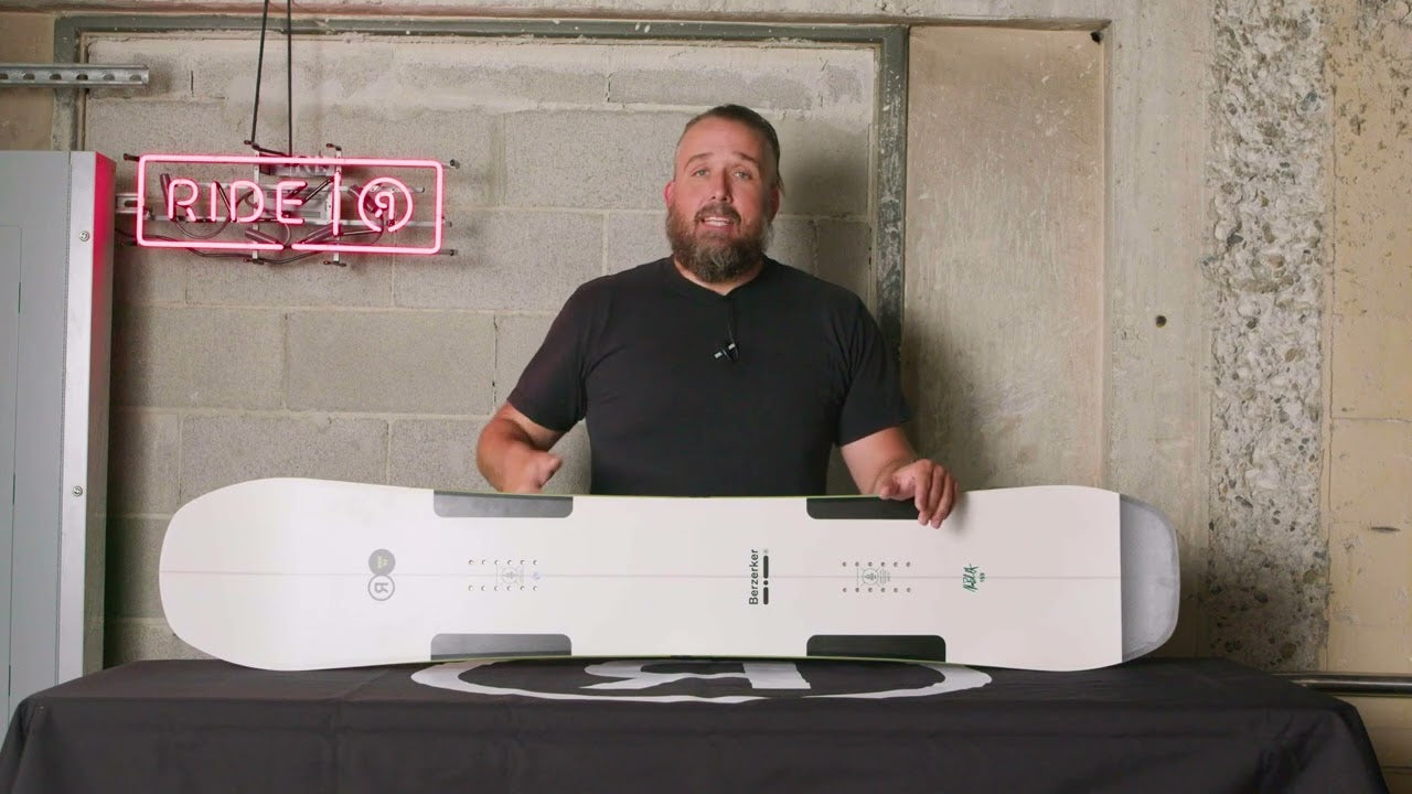 Video: 23/24 RIDE BERZERKER Snowboard Overview