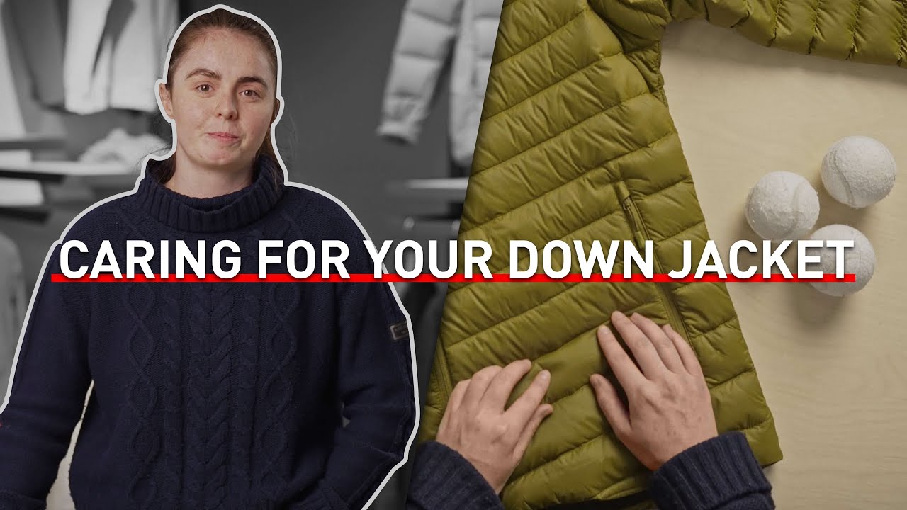Video: How to wash and dry your down jacket - product care