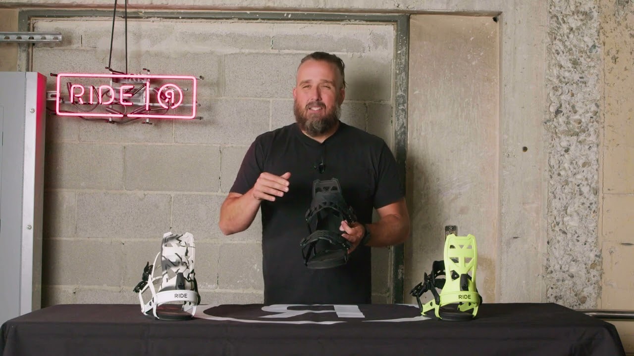 Video: 23/24 RIDE A-8 Snowboard Bindings Overview
