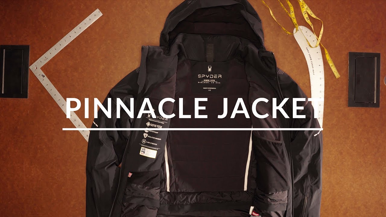 Video: Spyder Men&#39;s Pinnacle Jacket 2022 - Designer Details