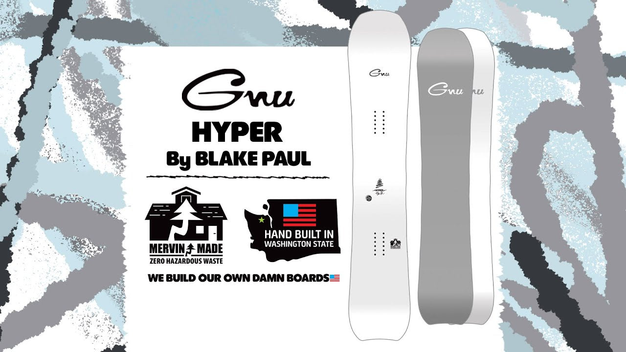 Video: 2023-2024 HYPER | GNU SNOWBOARD