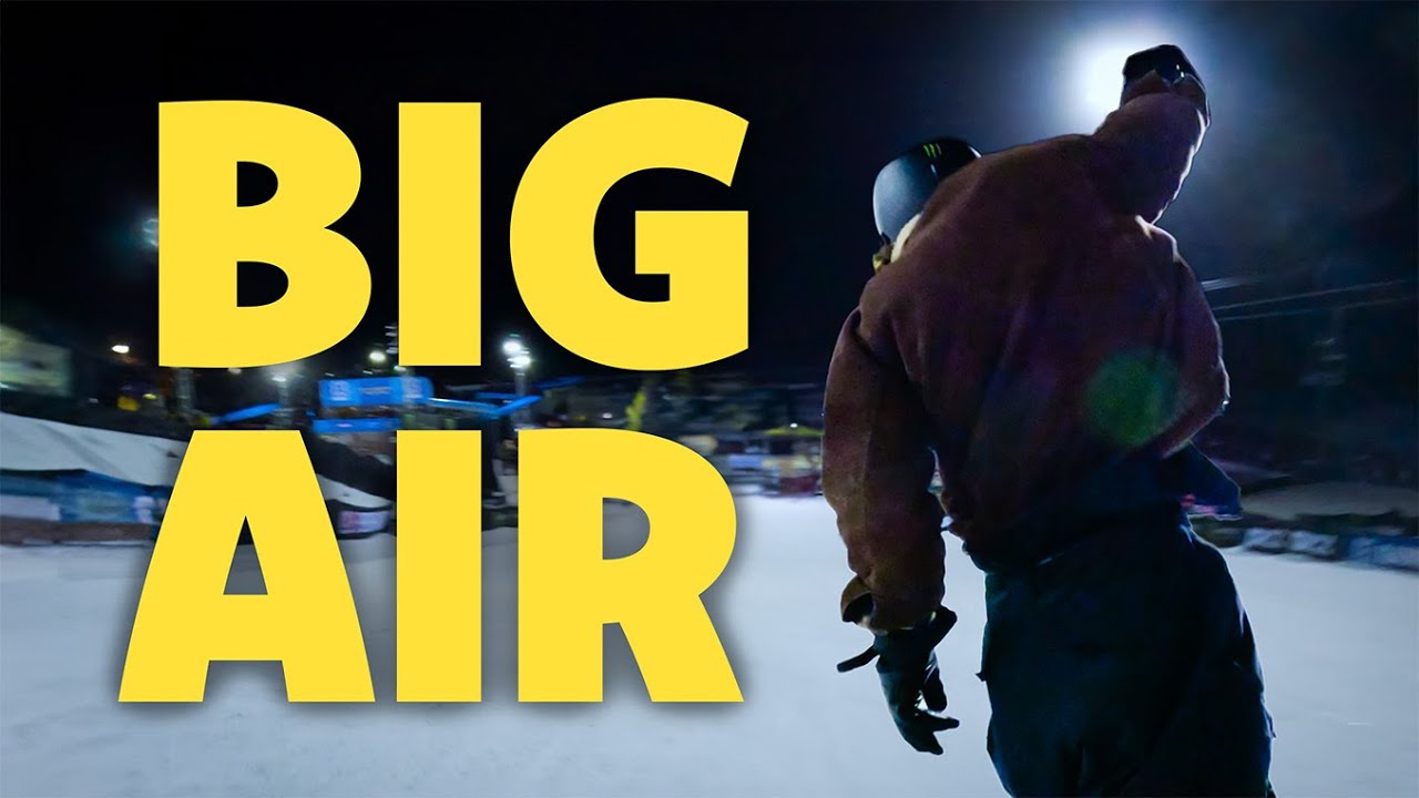 Video: Big Air Snowboarding