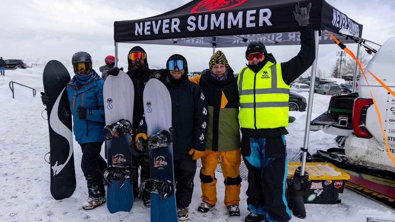 Video: a weekend with the demo boys | Powderhorn #snowboarding