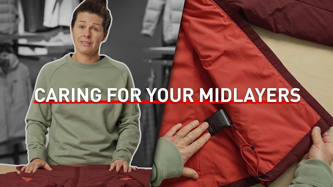 Video: How to wash your midlayer - product care
