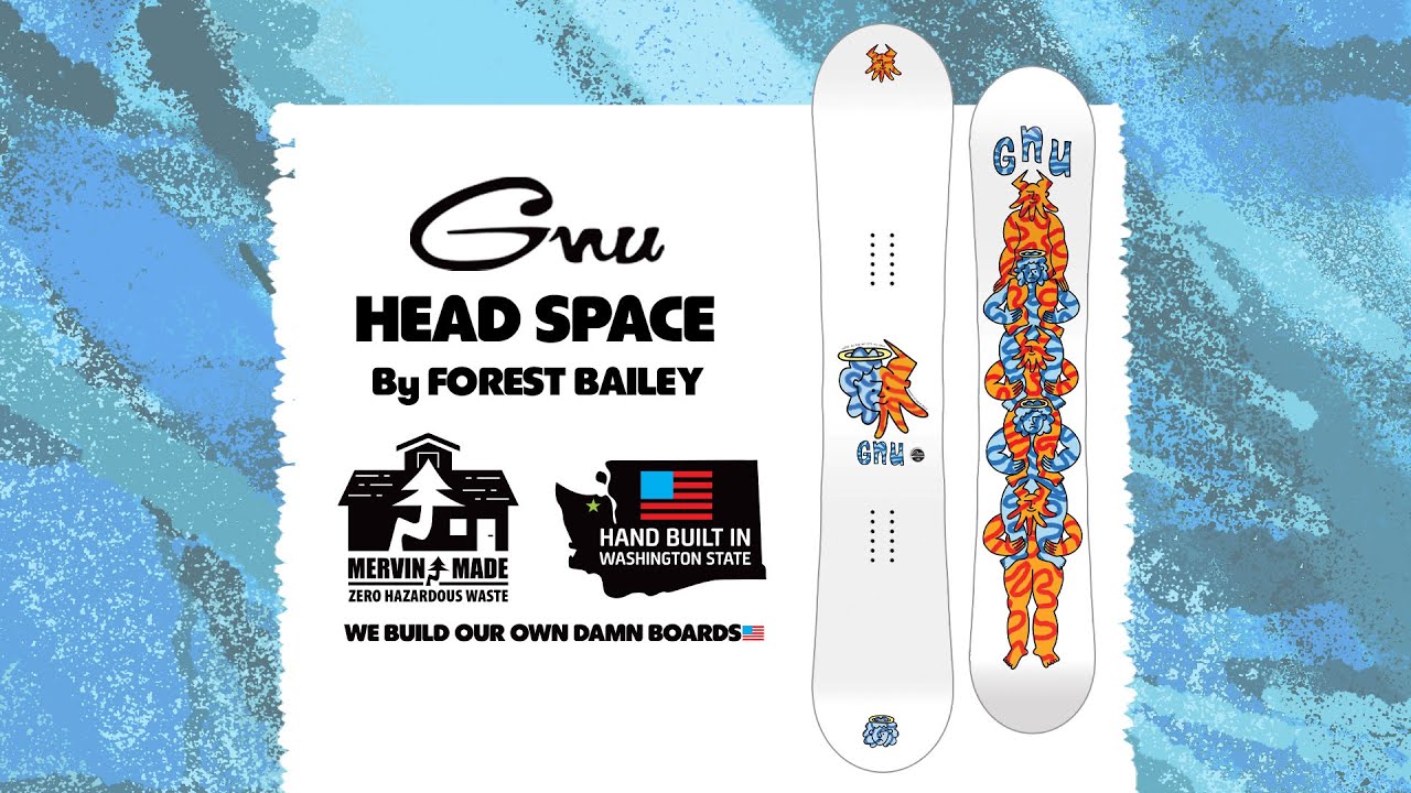 Video: 2023-2024 HEADSPACE | GNU SNOWBOARD