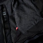 The 686 brand's Gore-Tex Hydra Down Thermagraph jacket is shown in black with a heathered interior.