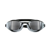 Speedo Fastskin Hyper Elite Mirror Goggle - A pair of mirrored goggles with a sleek, aerodynamic design and a strap that wraps around the head.