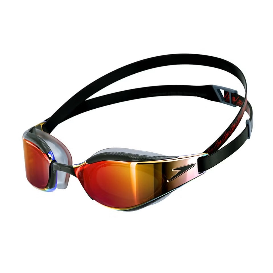 fastskin elite mirror goggle Speedo Fastskin Hyper Elite Goggle Black/Oxid Grey