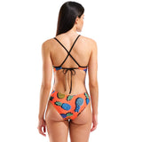 Arena Pineapple Tie Back Suit