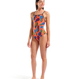 Arena Pineapple Tie Back Suit