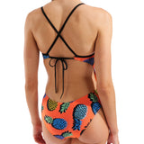 Arena Pineapple Tie Back Suit