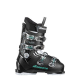 Nordica Women's Cruise 65 Ski Boots 2025 - Black ski boots with silver buckles and straps.