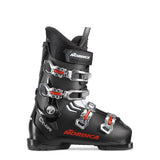 Nordica The Cruise Ski Boot 2025 - Black ski boot with silver buckles and red accents.