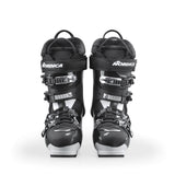Nordica Women's Sportmachine 3 75 Ski Boots 2026 - Black ski boots with silver buckles and straps.