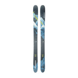 Nordica Enforcer 104 Skis 2026 - A pair of skis with a black base and white lettering, featuring a mountain graphic on the top sheet.