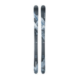 Nordica Enforcer 89 Skis 2026 - A pair of skis with a black base and white lettering, featuring a mountain range design on the top sheet.