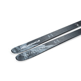 Nordica Enforcer 89 Skis 2026 - A pair of black skis with white lettering and a mountain graphic on the tip.