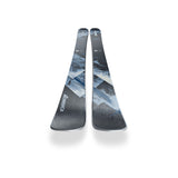 Nordica Enforcer 89 Skis 2026 - A pair of skis with a black base and white lettering that reads "Enforcer" on the top.