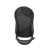 Union Ultra Snowboard Bindings - 2025 model with black bindings and silver buckles.