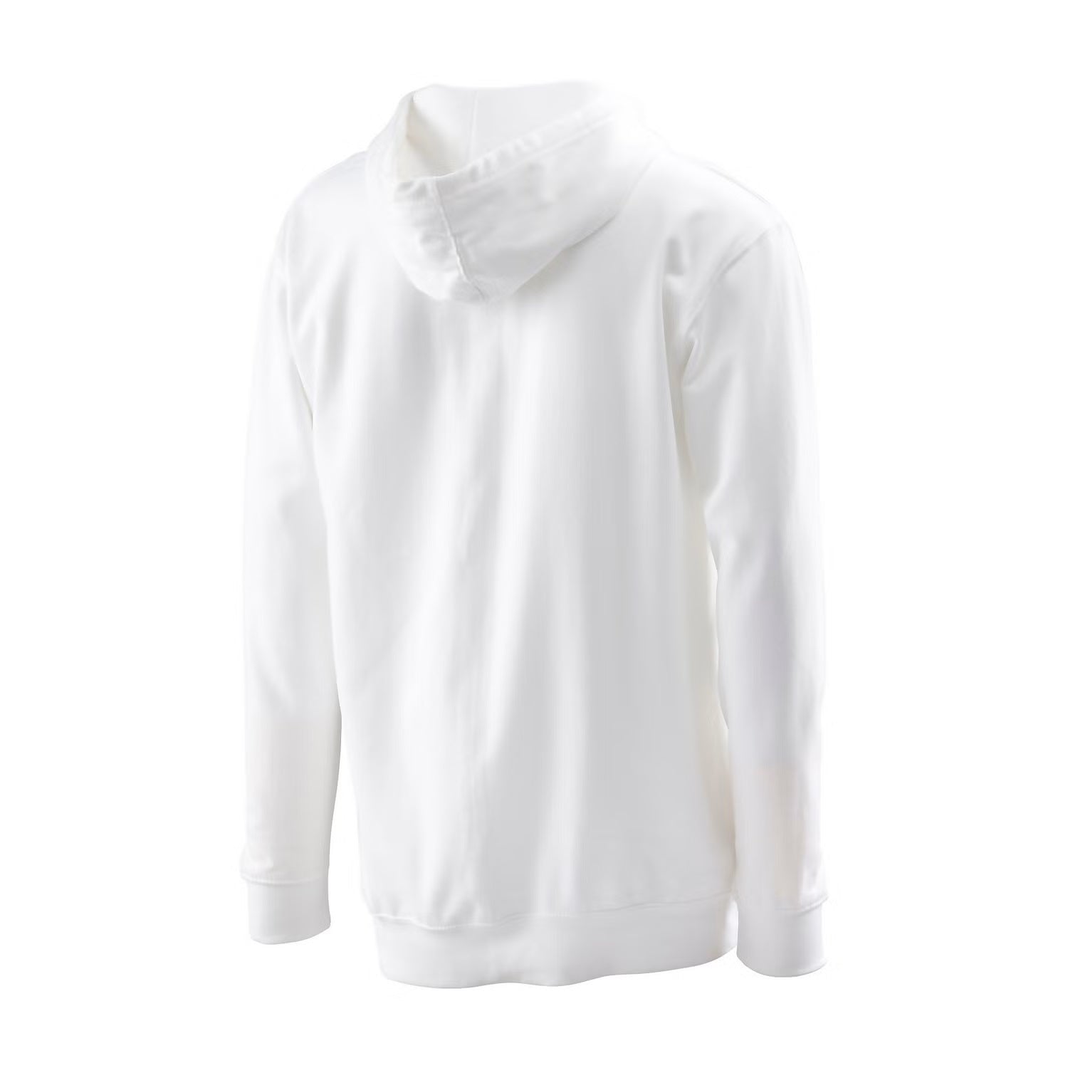 Speedo Vintage Logo Hoodie - A white hoodie with a vintage logo on the front, featuring a hood and long sleeves.