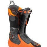 Tecnica Men's Mach 1 MV 120 Ski Boots 2026 - Black ski boots with a textured pattern on the toe and heel areas, featuring a prominent "MV" logo in white text.